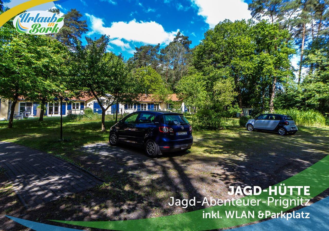 Jagd-Angler-Holzhaus-Im-Wald-Am-See Villa Kyritz Eksteriør bilde
