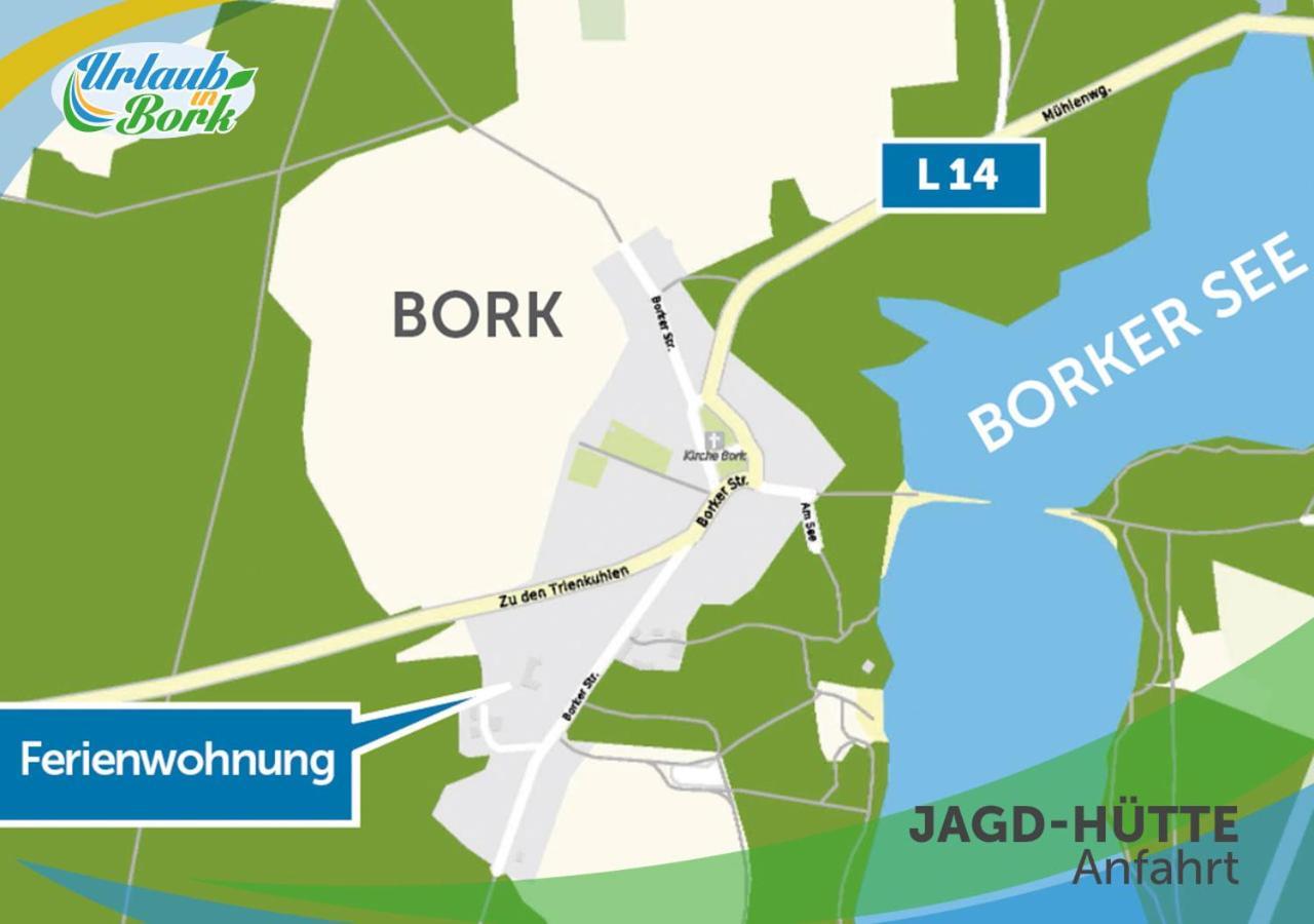 Jagd-Angler-Holzhaus-Im-Wald-Am-See Villa Kyritz Eksteriør bilde