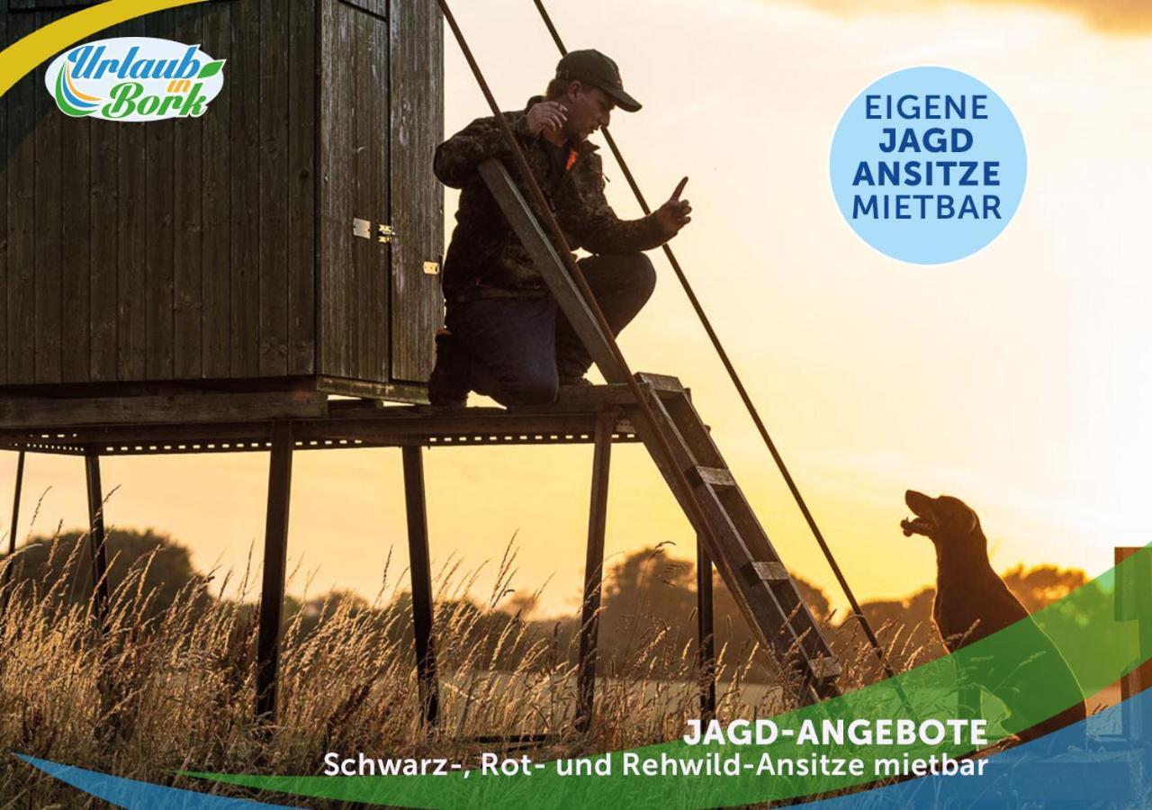 Jagd-Angler-Holzhaus-Im-Wald-Am-See Villa Kyritz Eksteriør bilde