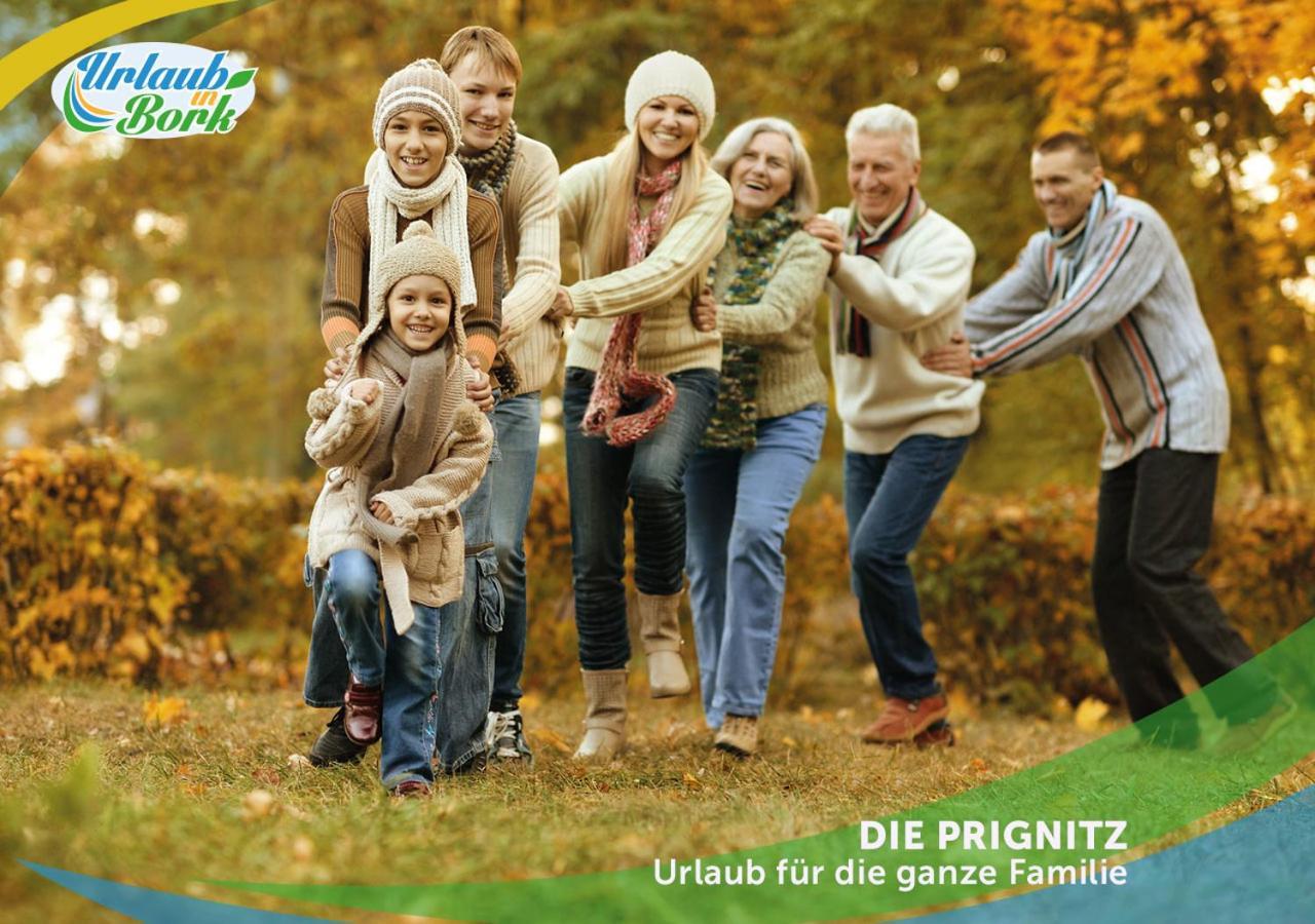 Jagd-Angler-Holzhaus-Im-Wald-Am-See Villa Kyritz Eksteriør bilde