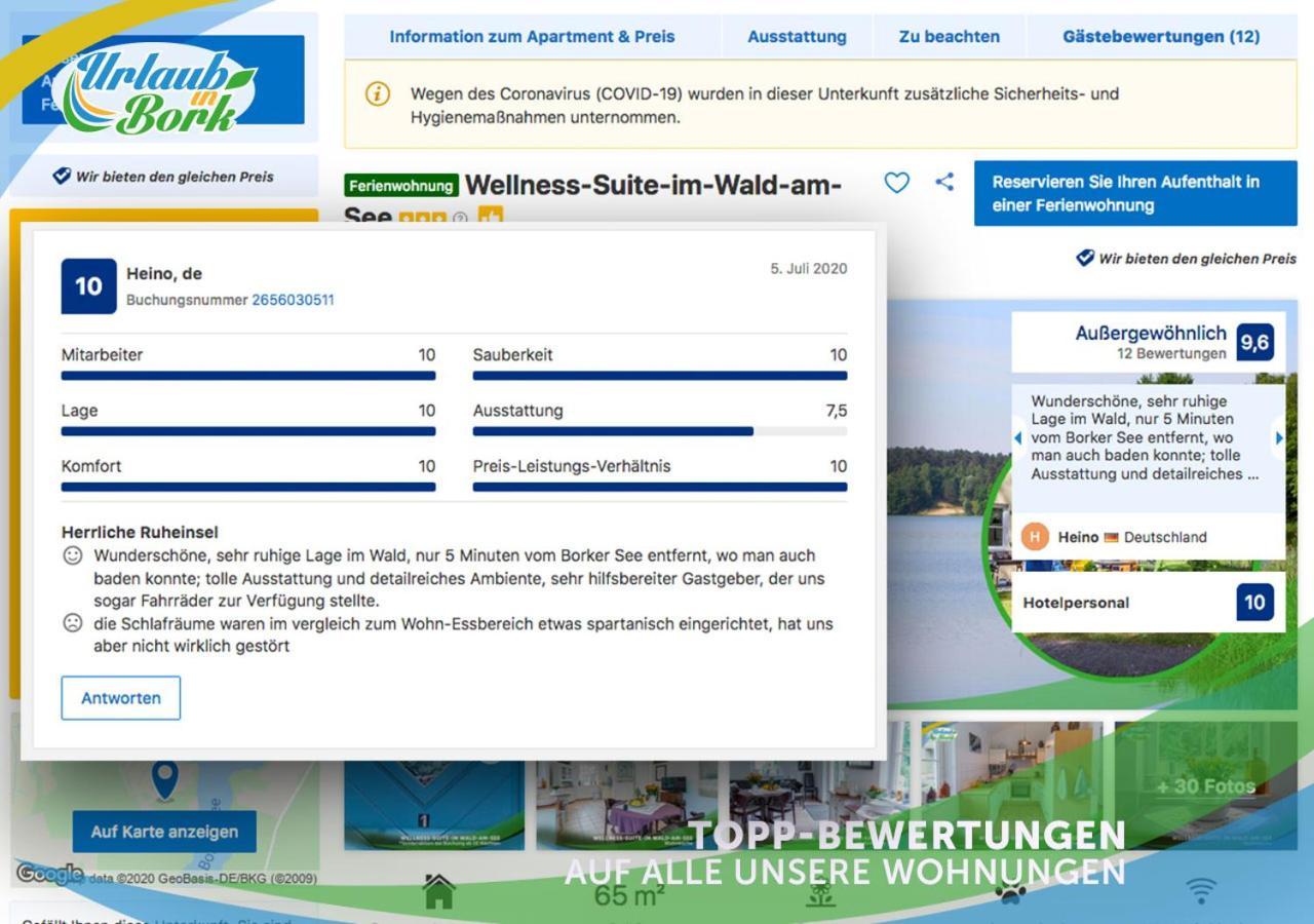 Jagd-Angler-Holzhaus-Im-Wald-Am-See Villa Kyritz Eksteriør bilde