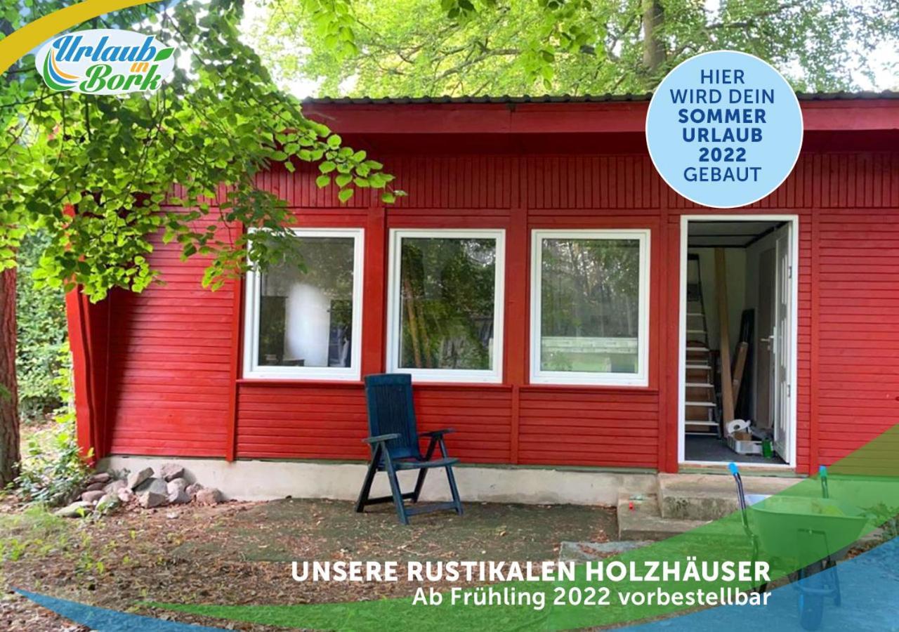 Jagd-Angler-Holzhaus-Im-Wald-Am-See Villa Kyritz Eksteriør bilde